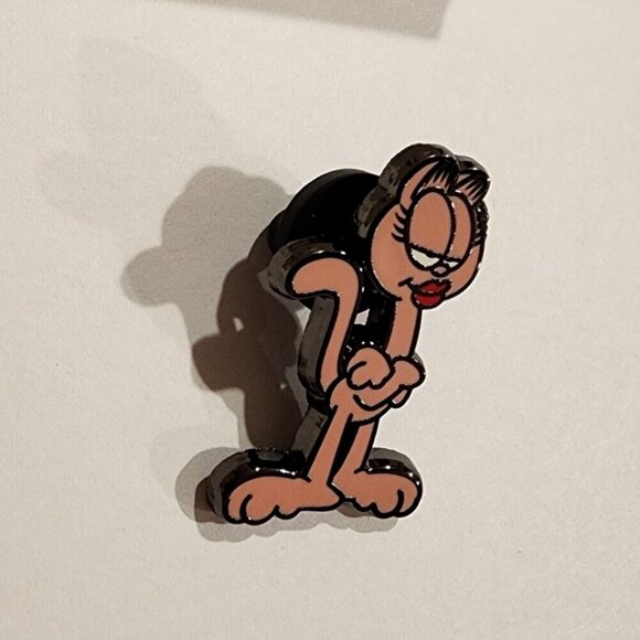 Garfield Nickelodeon Blind Box Enamel Pin 2024 Arlene Pink Girlfriend Cat Opened - Picture 6 of 10